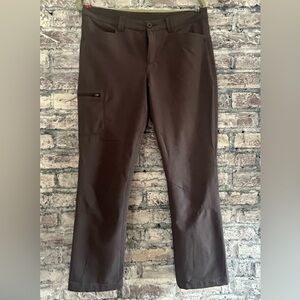 Eddie Bauer All Weather Active Pants Zip Thigh/Back Pocket New smoke/pet free